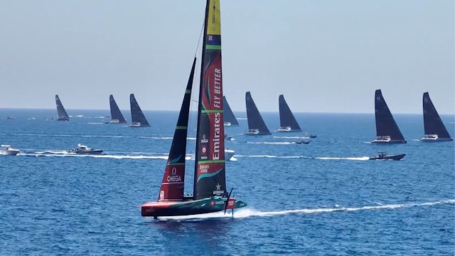 Emirates Team NZL - Just Another Barcelona Day..