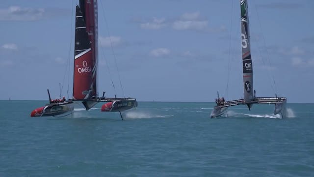 ETNZ - Practise Race boat crash