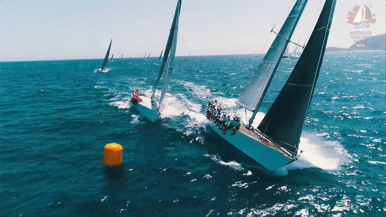 Antigua Sailing Week 2018 - Johnnie Walker - Race Day 4
