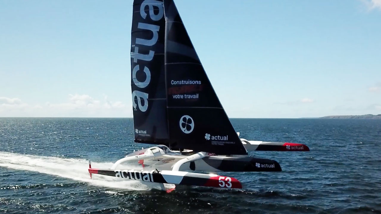 Team Actual Leader - First flight with Actual Ultim 3!