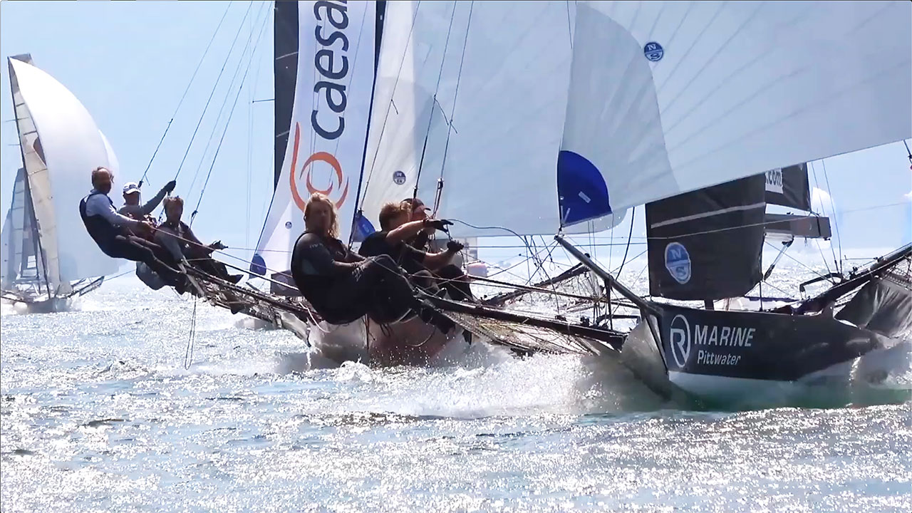 18 Foot Skiff Open European Championship 2019 - Highlights