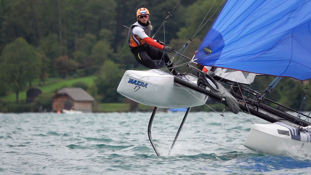 49er - 49erFX - Nacra 17 Europeans 2020 - Day One