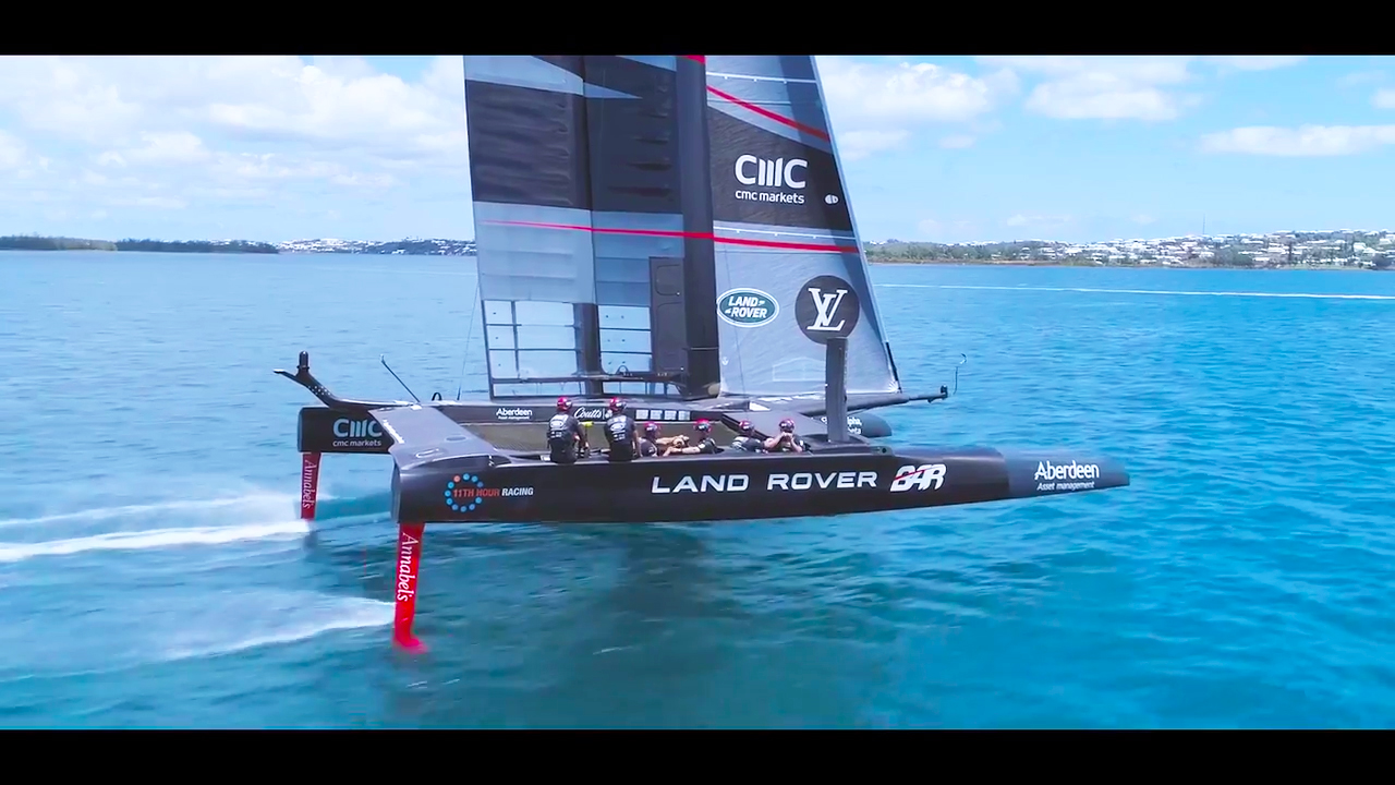 Land Rover BAR - Getting Land Rover BAR Race Ready