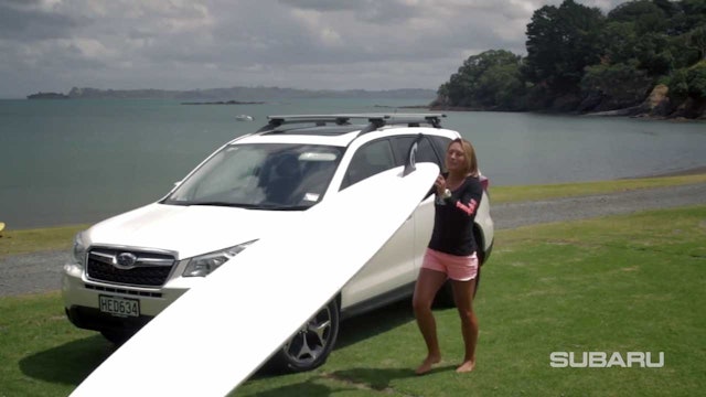 SUPing with Annabel Anderson & Subaru - Lesson 3 Transporting