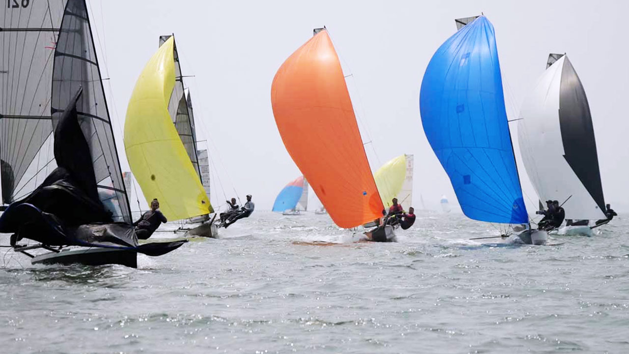 International 14 World Champs 2018 - Day Seven - Race Six