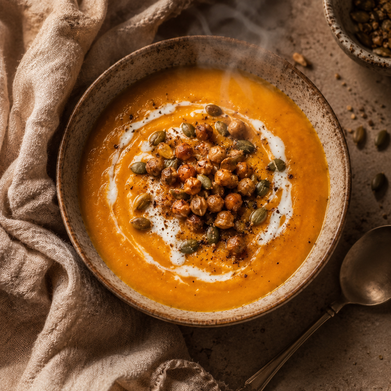 Ginger-Turmeric Pumpkin Soup