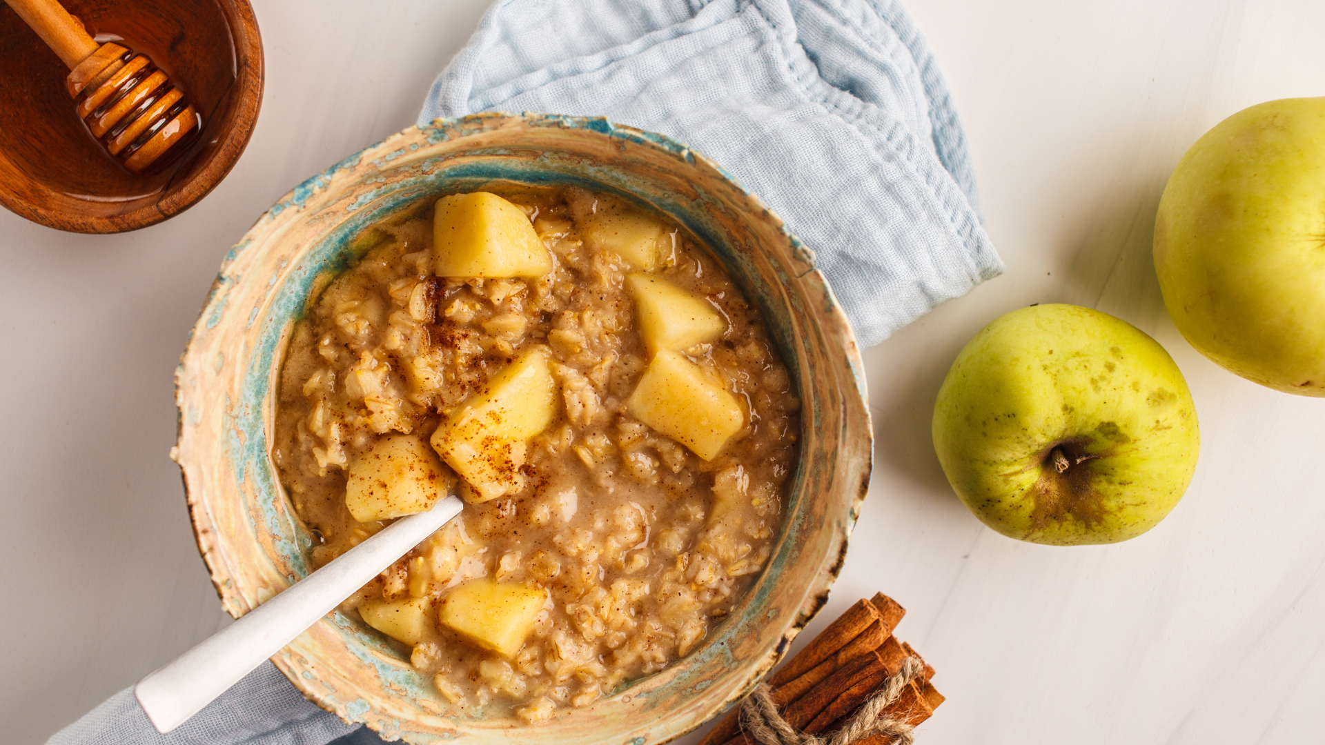 Creamy Spiced Apple Porridge