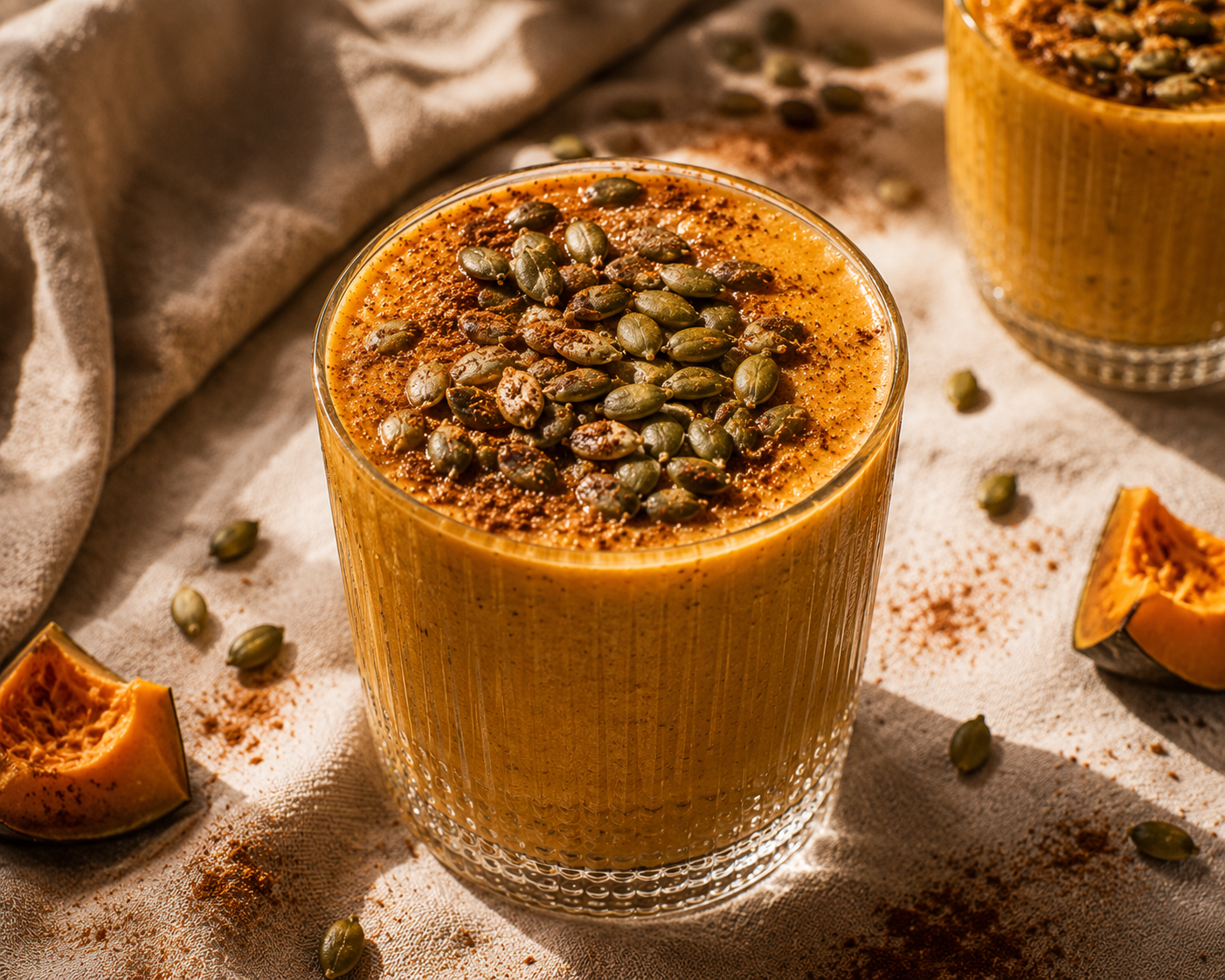 Spiced Pumpkin & Ginger Smoothie
