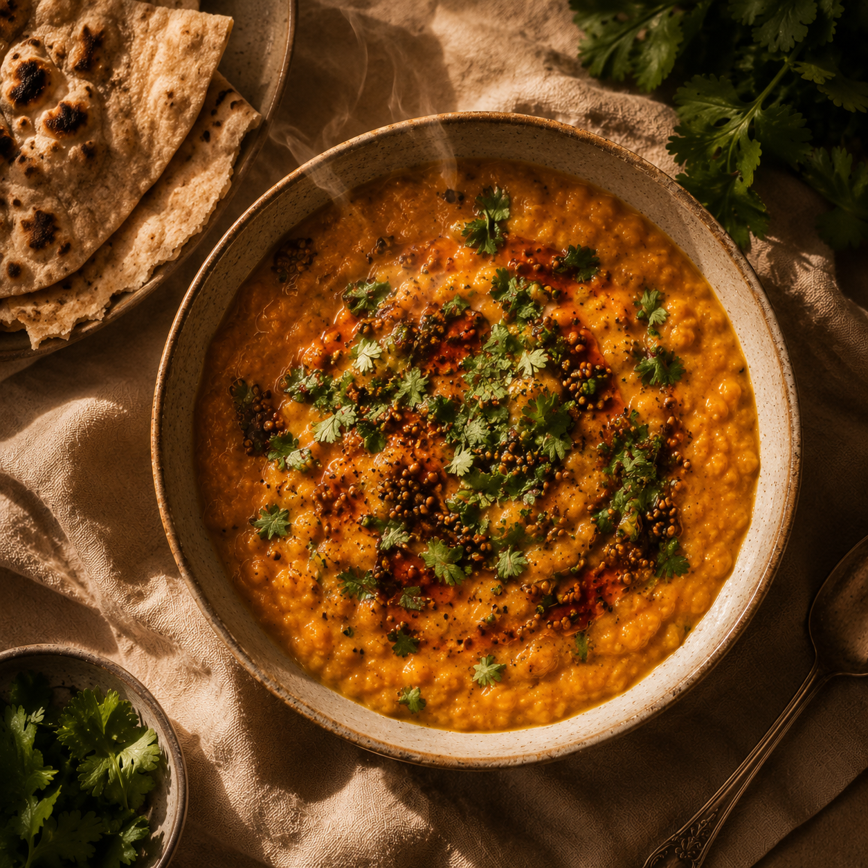 Red Lentil & Chickpea Dahl