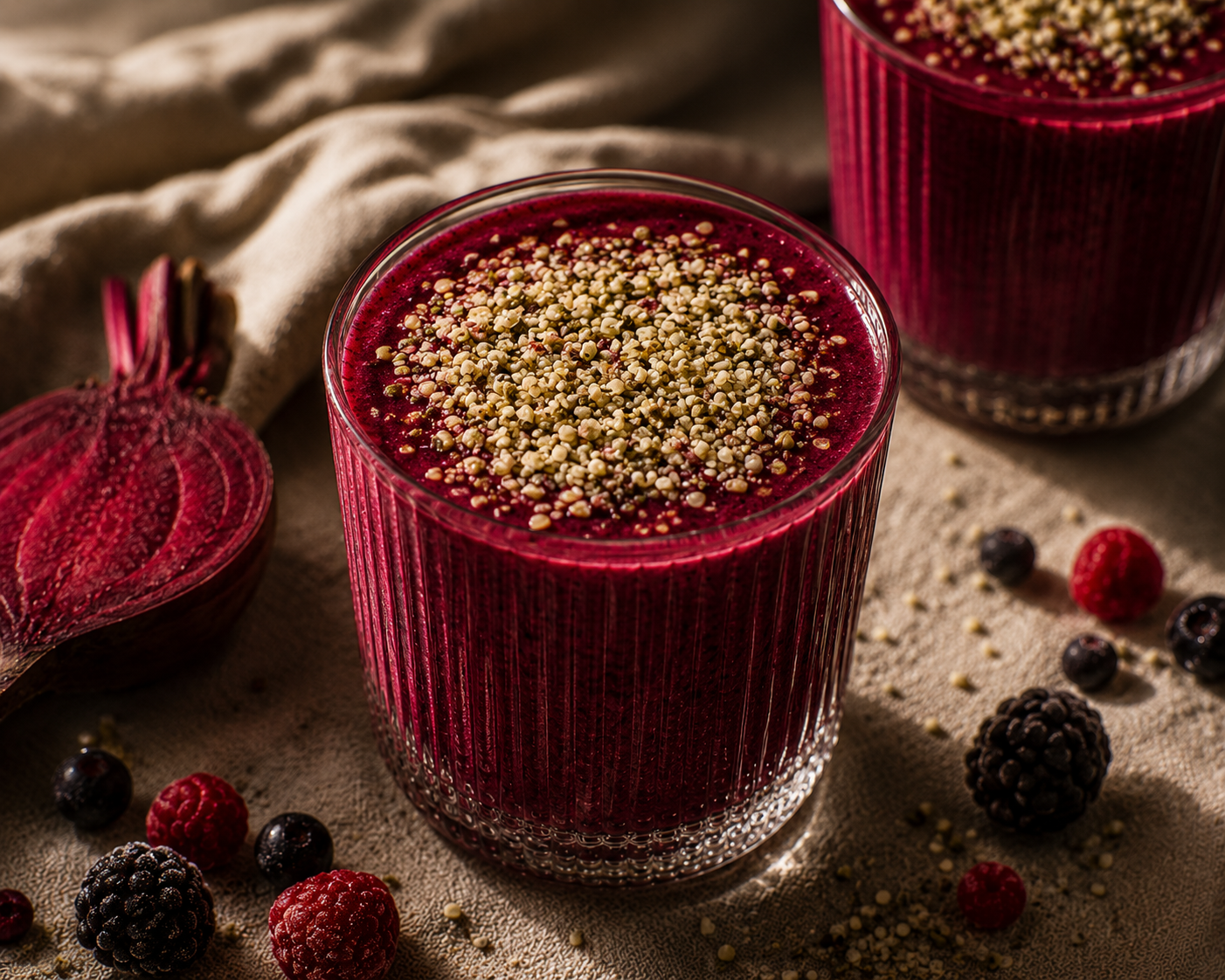 Beetroot & Berry Iron Smoothie