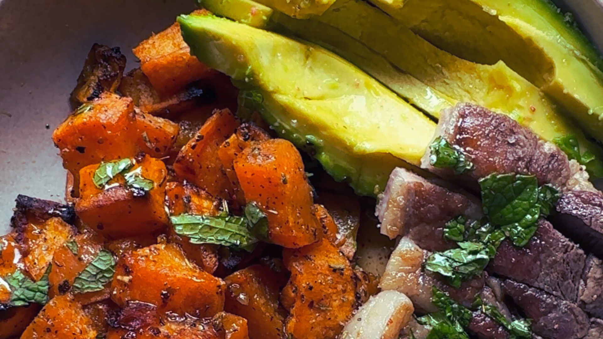 Warm Lamb & Potato Bowl