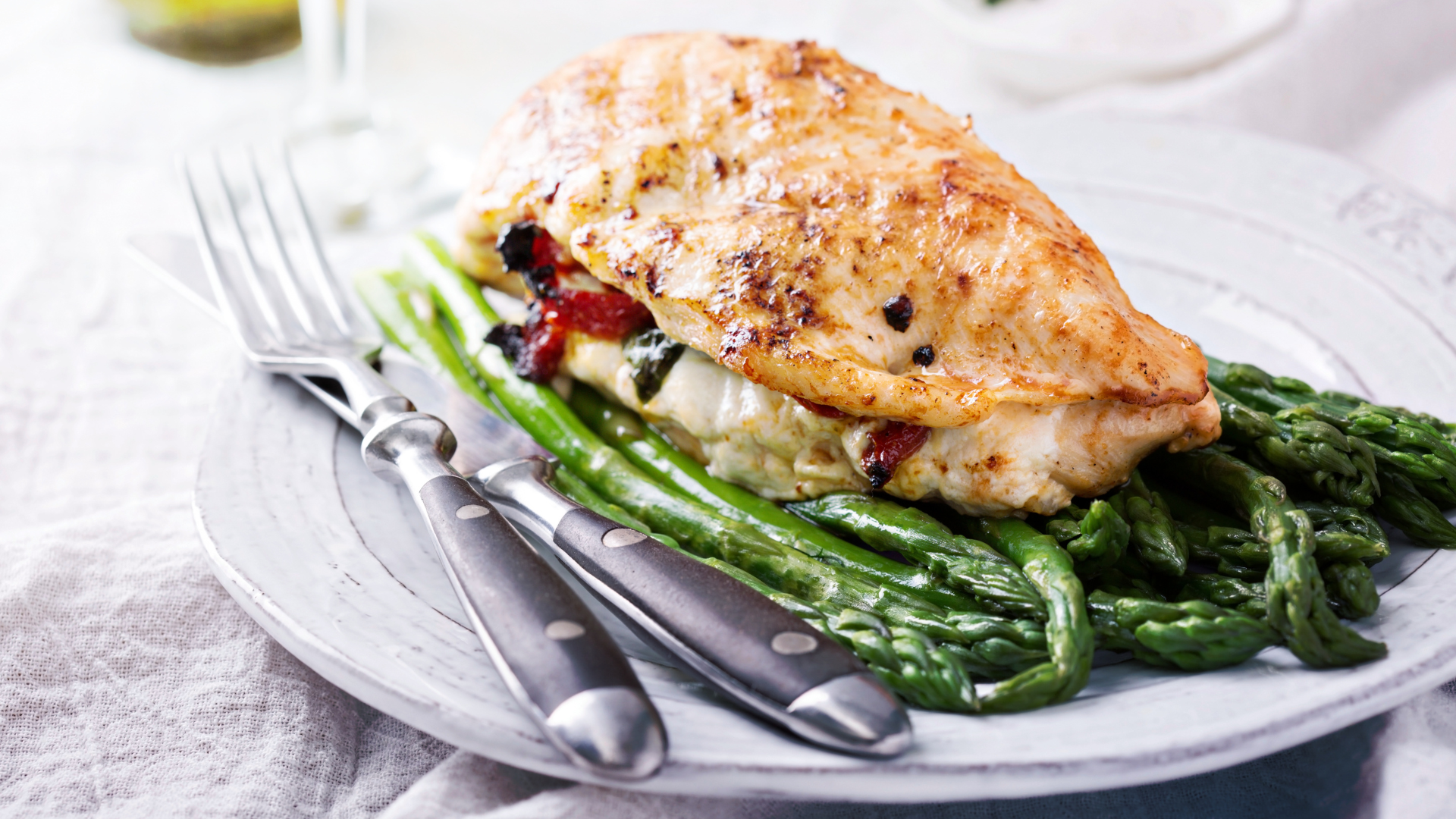 Stuffed Chicken with Sun-dried Tomatoes