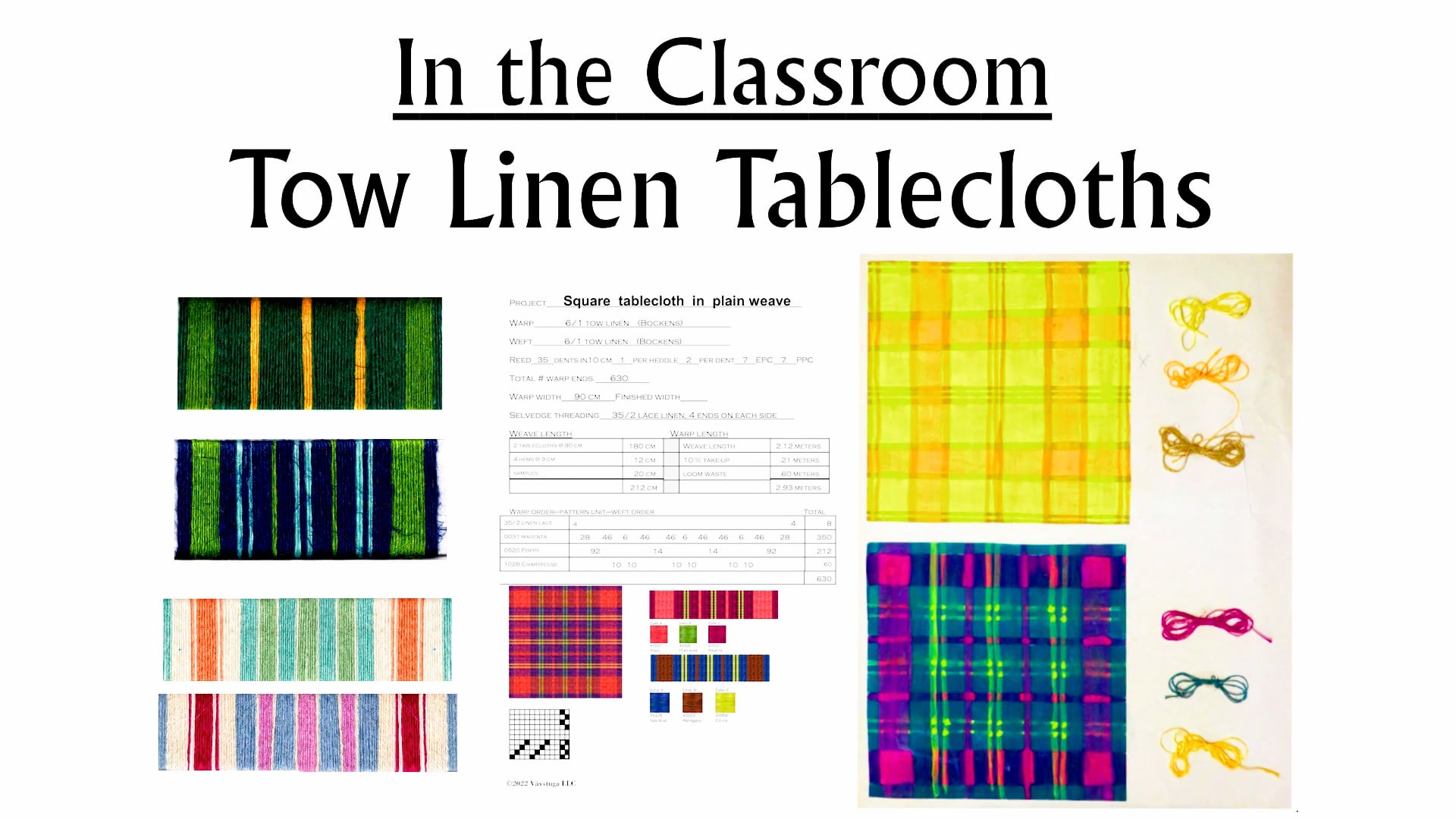 CL-03. Tablecloths in the classroom