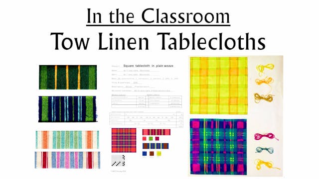 CL-03. Tablecloths in the classroom
