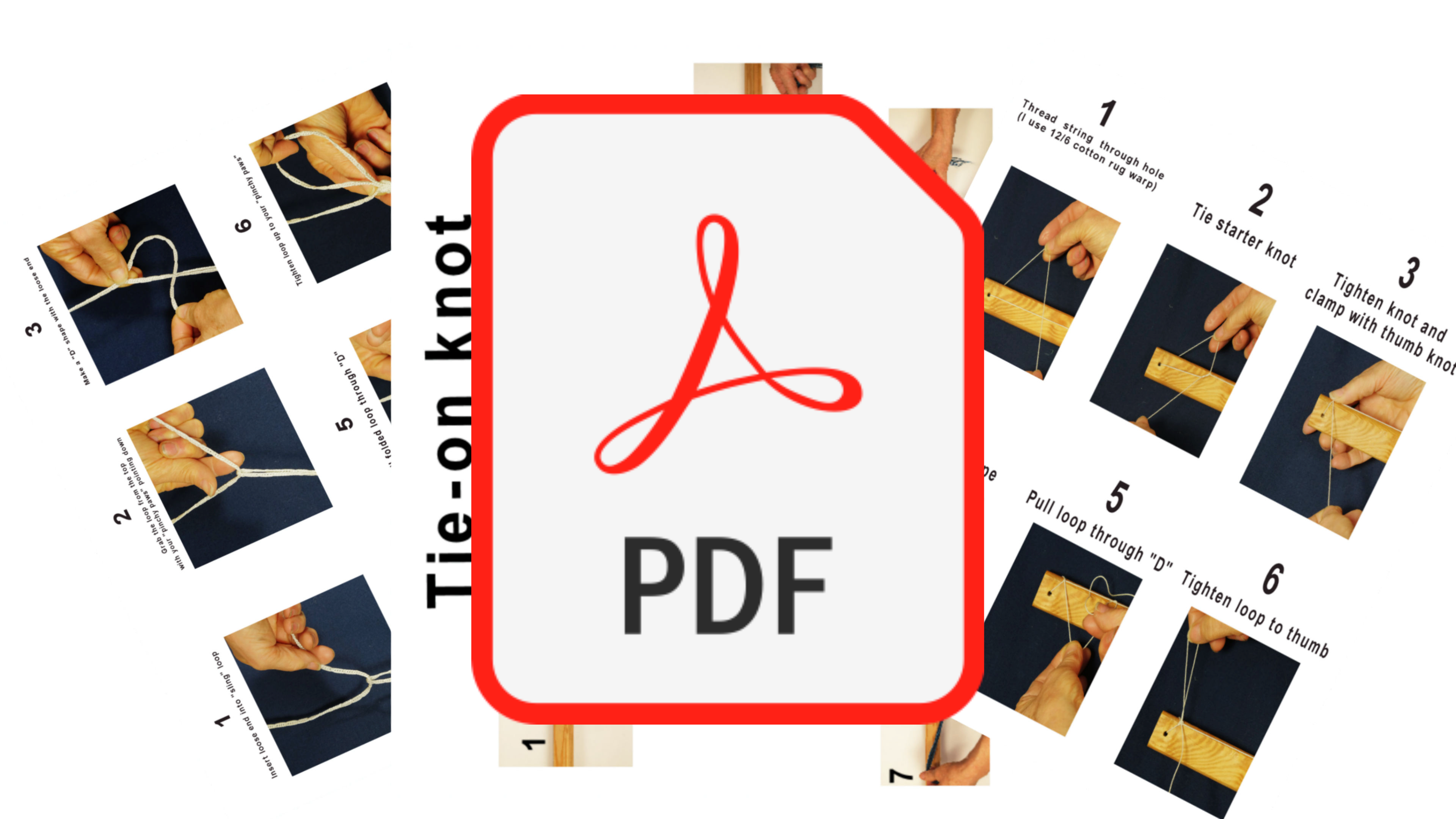 (BA-02) Tying 3 knots