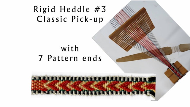 BW-04. Rigid heddle #3 – classic pick-up