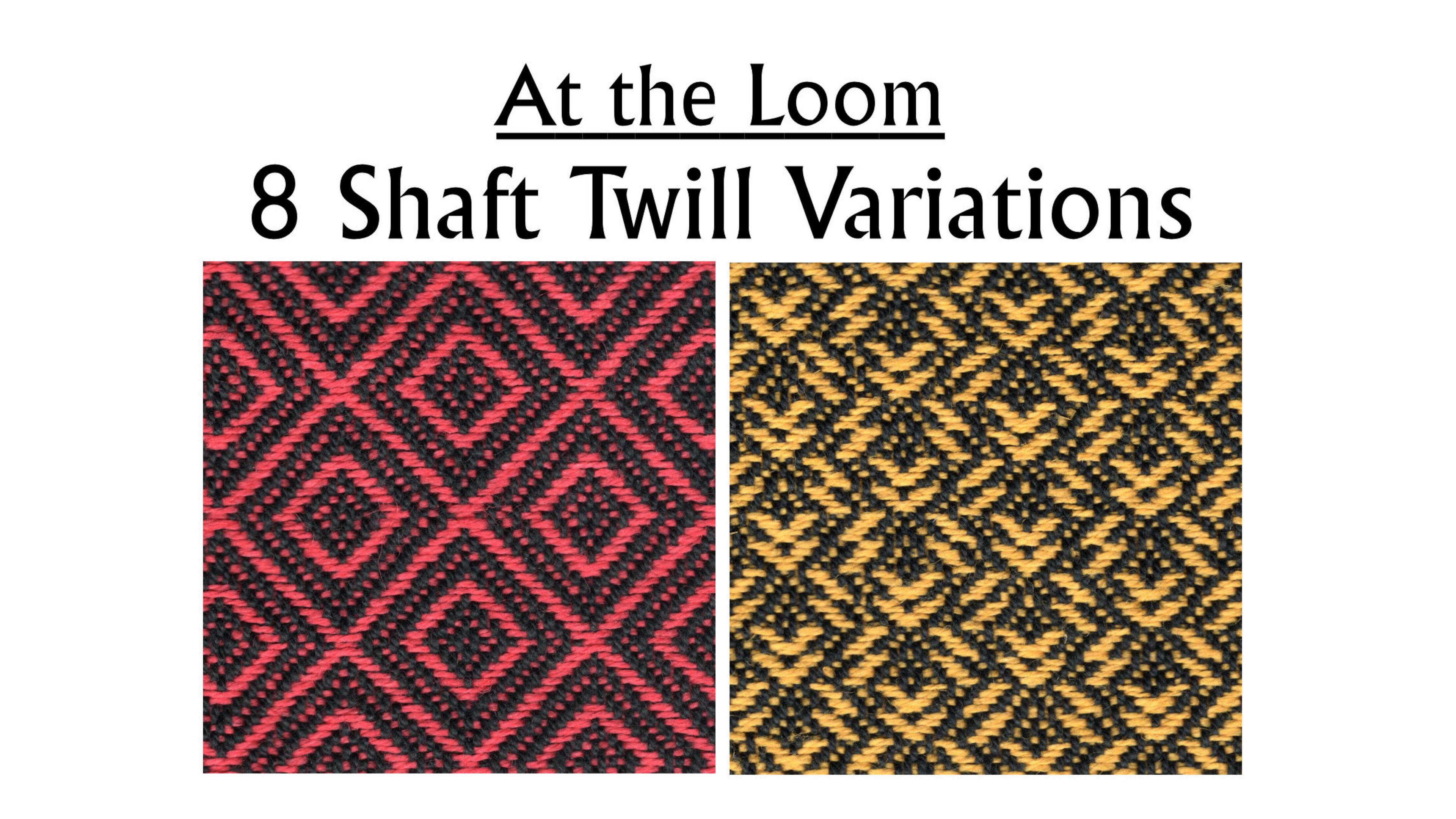 Classics Project #4: 8-shaft twill runner