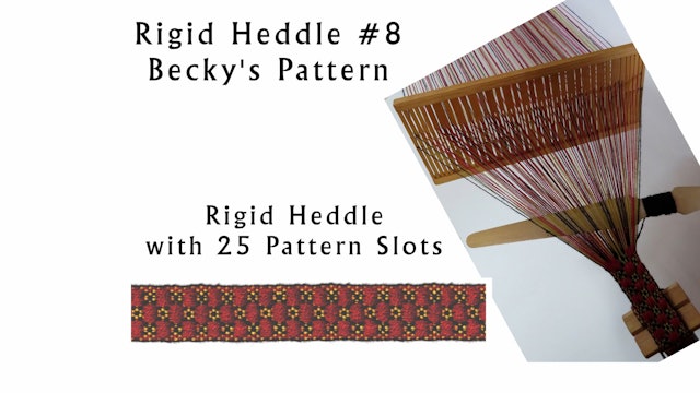 BW-09. Rigid heddle #8 – Becky's, wide