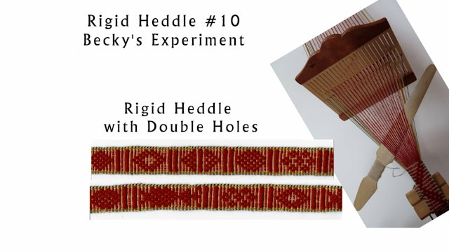 BW-11. Rigid heddle #10 – experiment