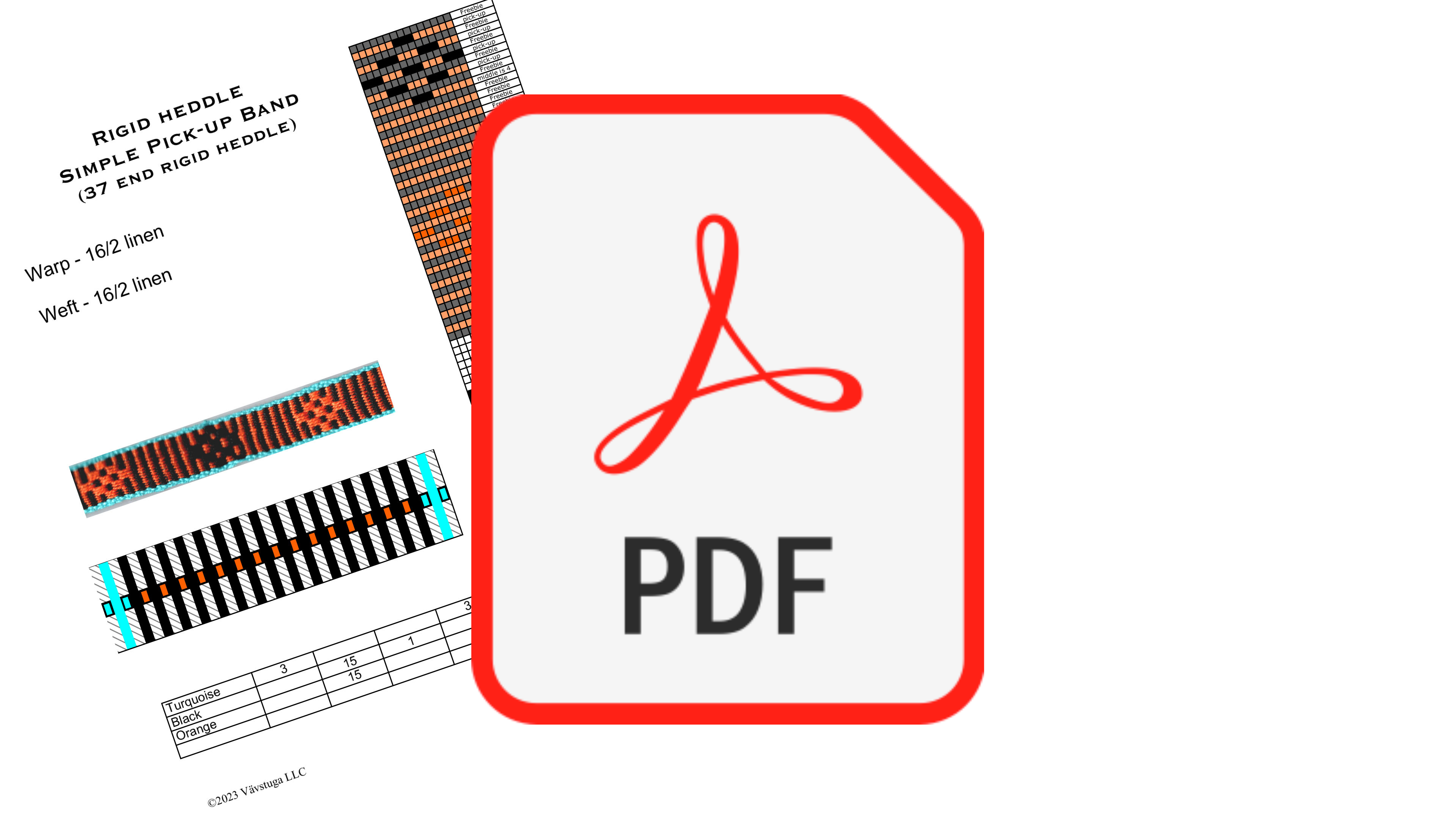 (BW-03) Rigid heddle #2 project sheet
