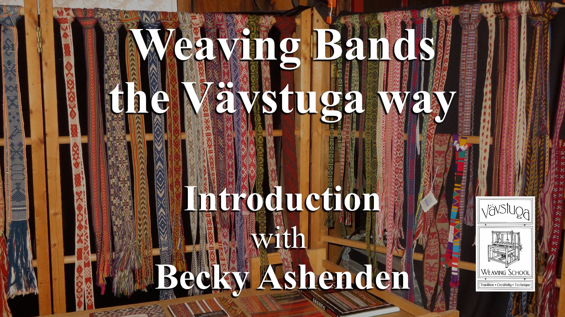 BW-01. Intro to Vävstuga Band Weaving