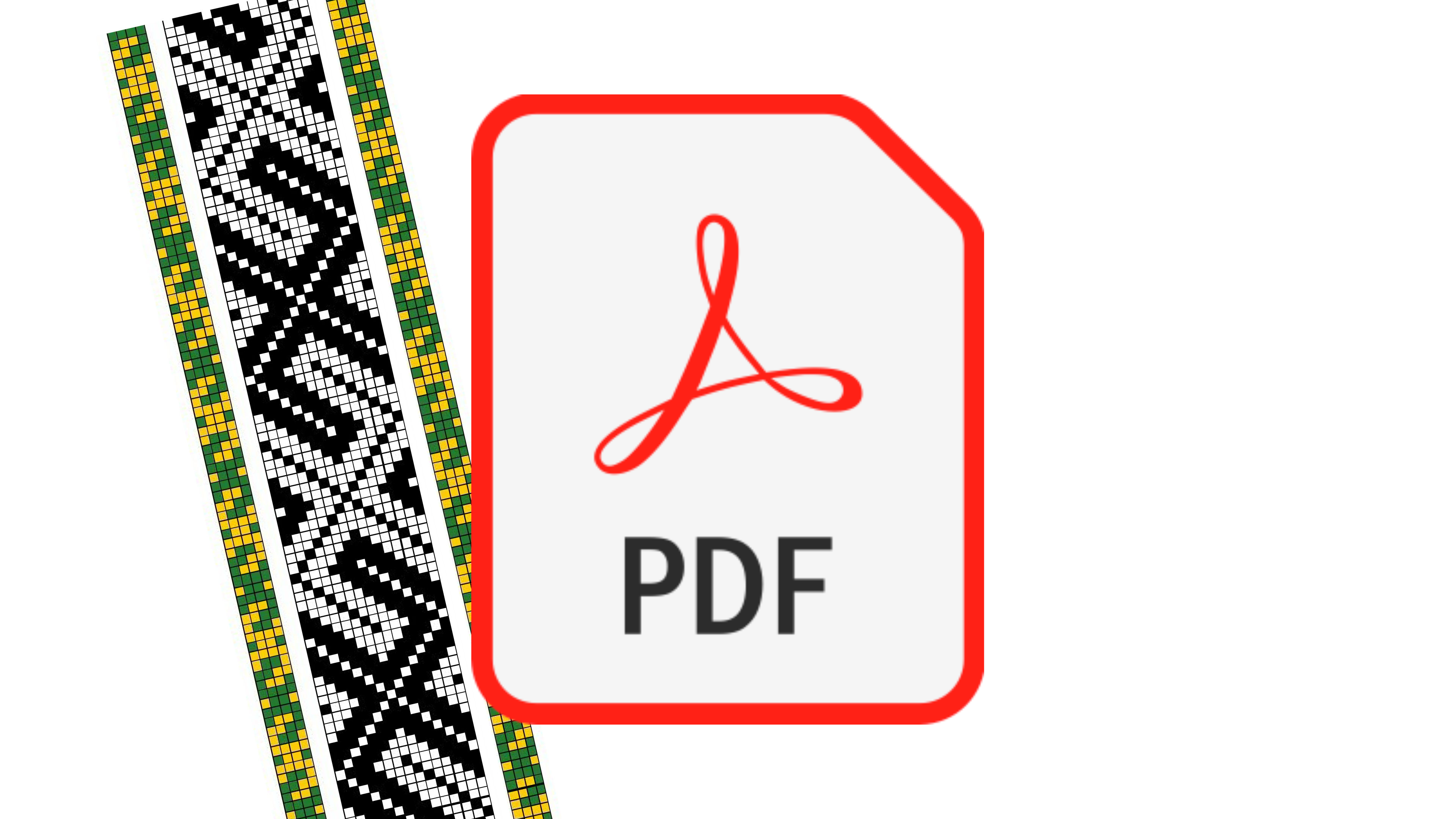 (BW-22) Floor loom #4 design