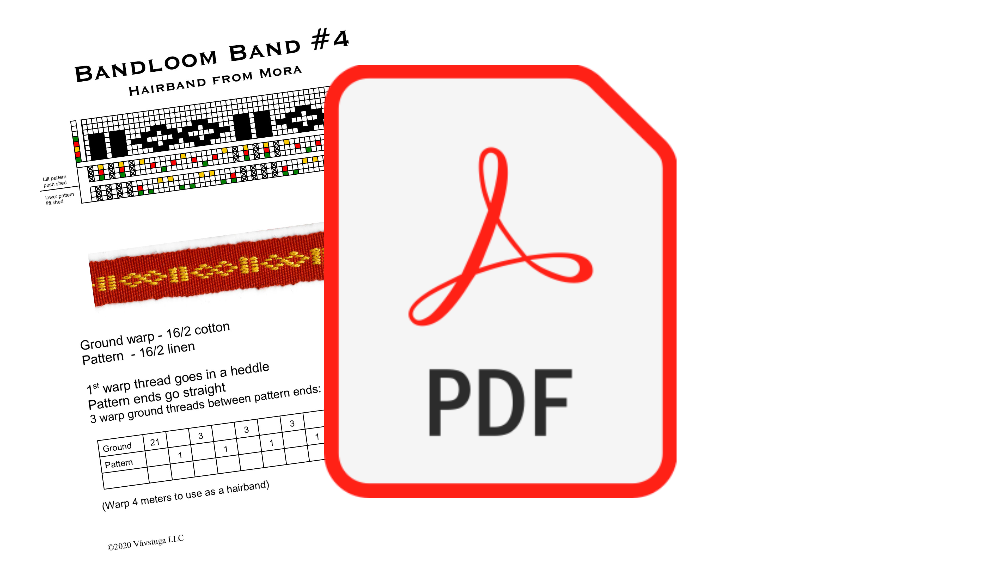 (BW-16) Vävstuga bandloom #4 project sheet