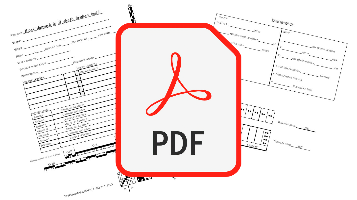 (BA-13) Block damask project sheet