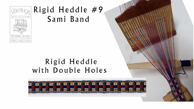 BW-10. Rigid heddle #9 – Sami band