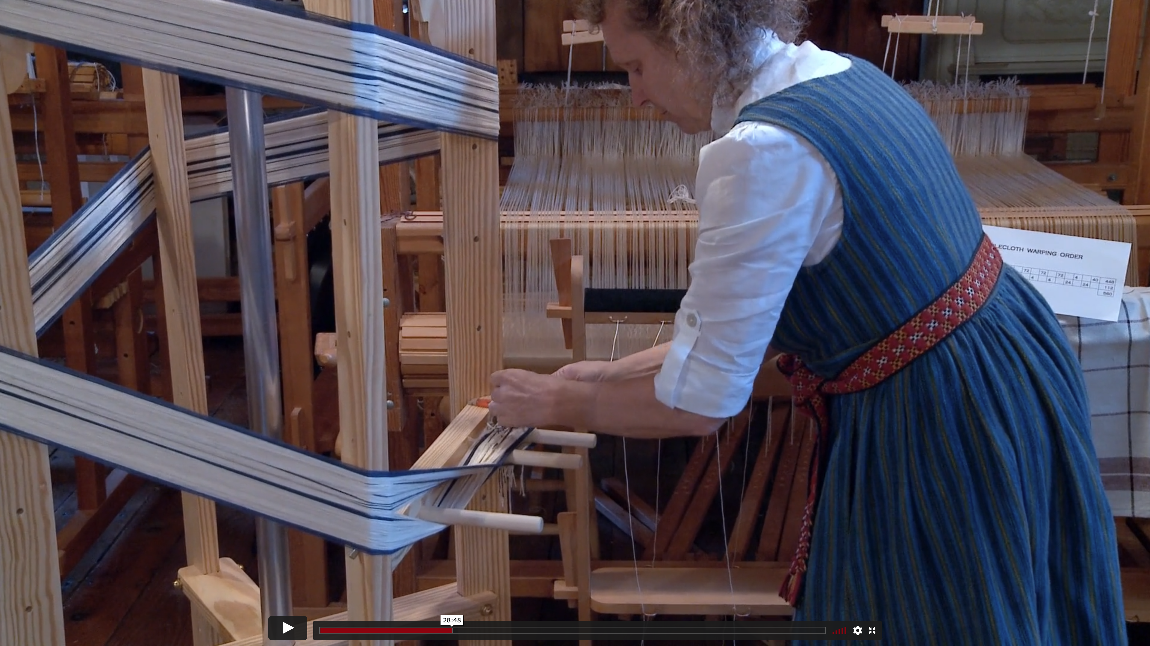 BA-02. Tablecloths at the loom, part A