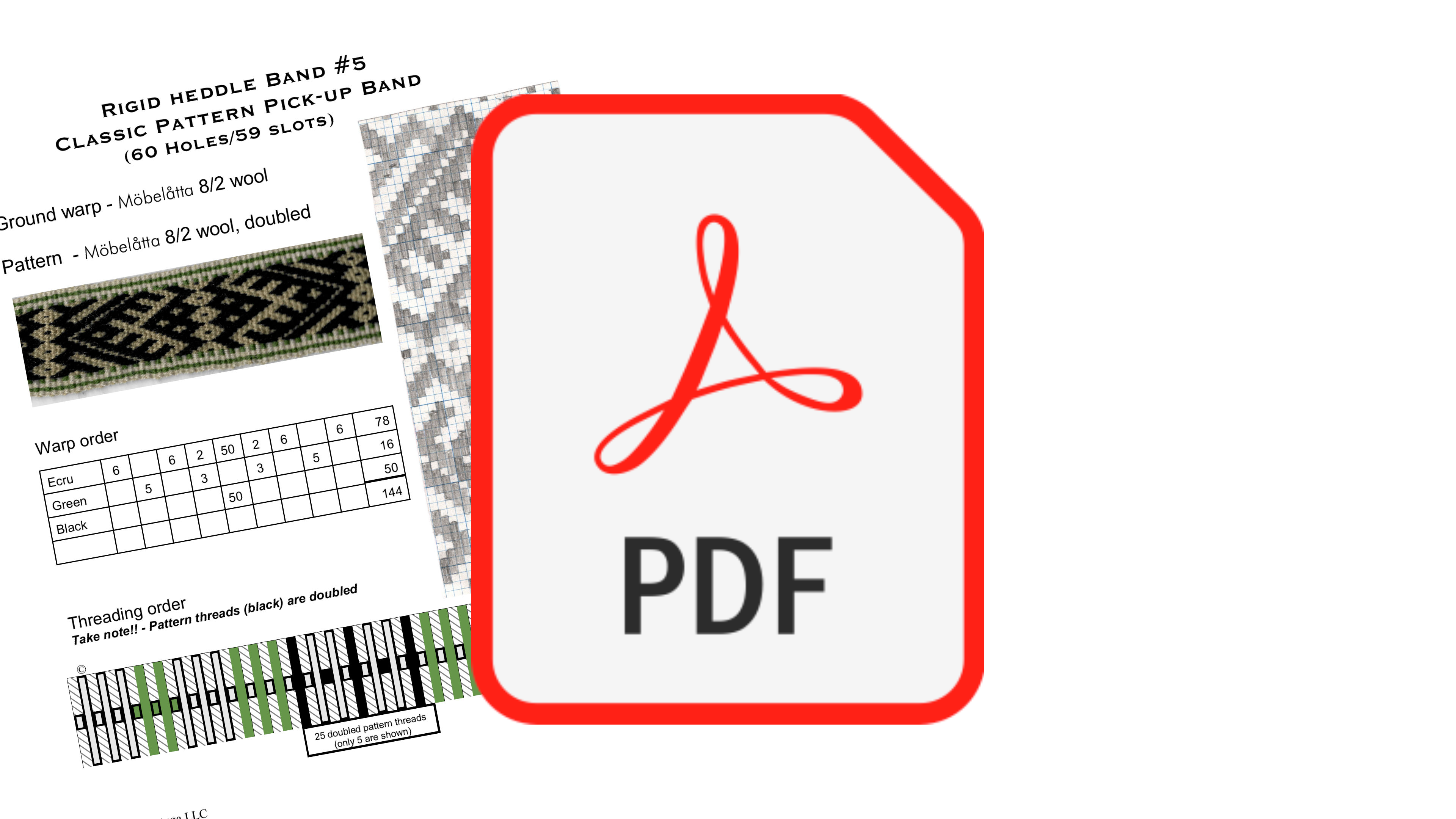 (BW-06) Rigid heddle #5 project sheet