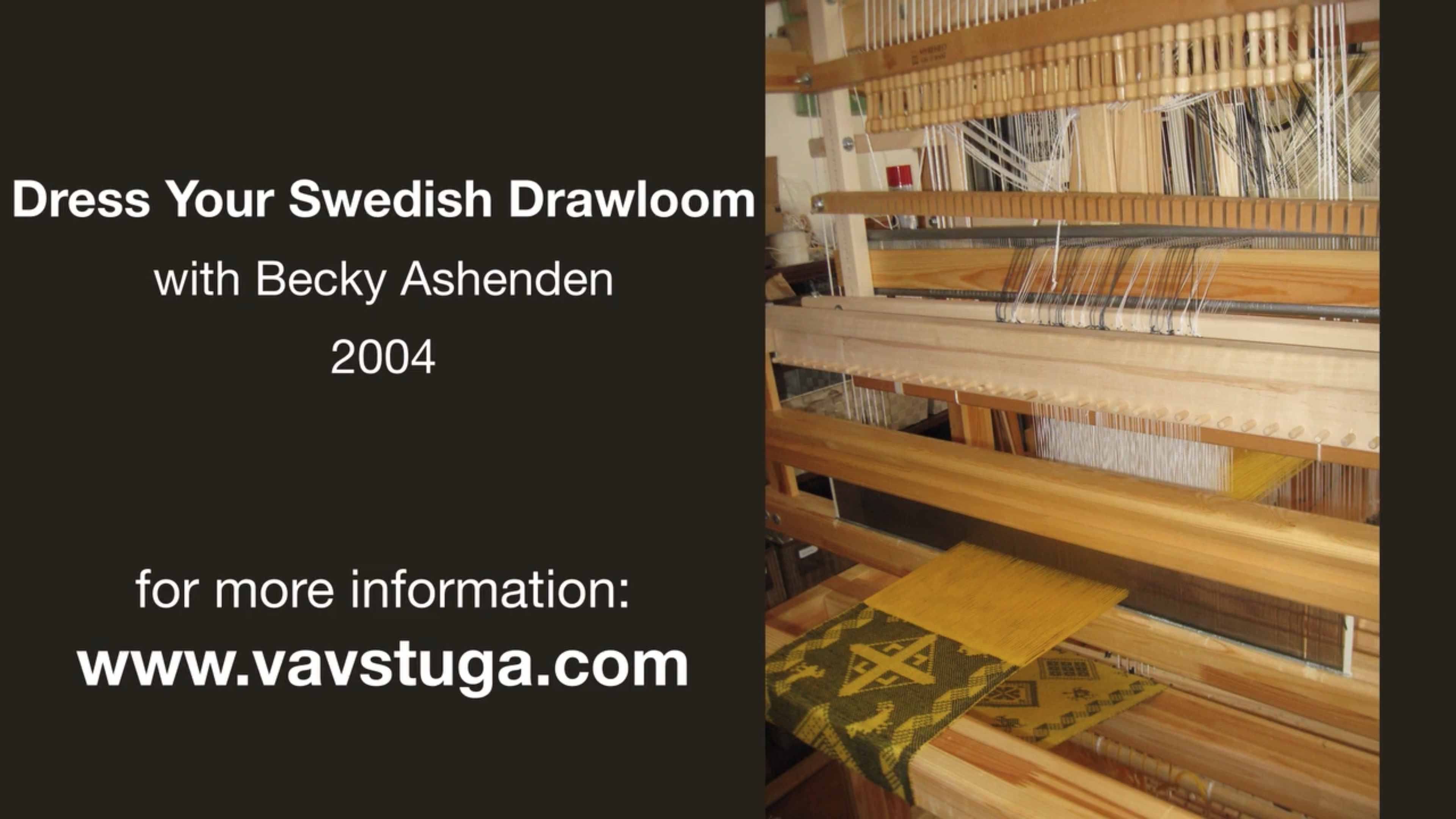 (trailer) Dress Your Swedish Drawloom