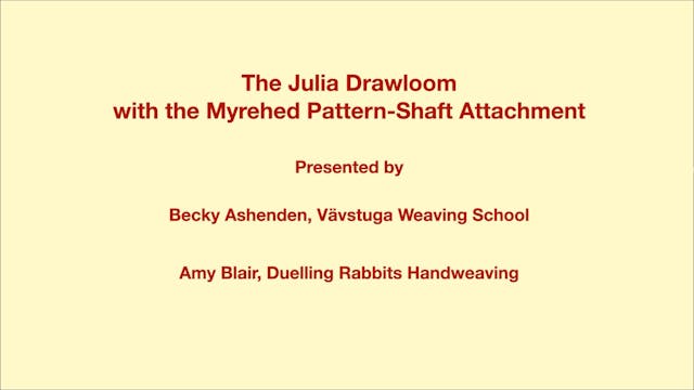 The Julia Drawloom