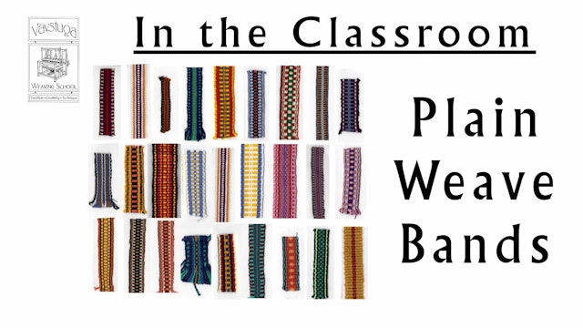 BW-25. Classroom #1 – plain weave