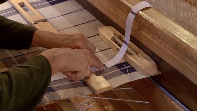 BA-03. Tablecloths at the loom, part B