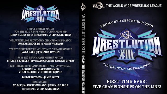 Wrestlution XIII