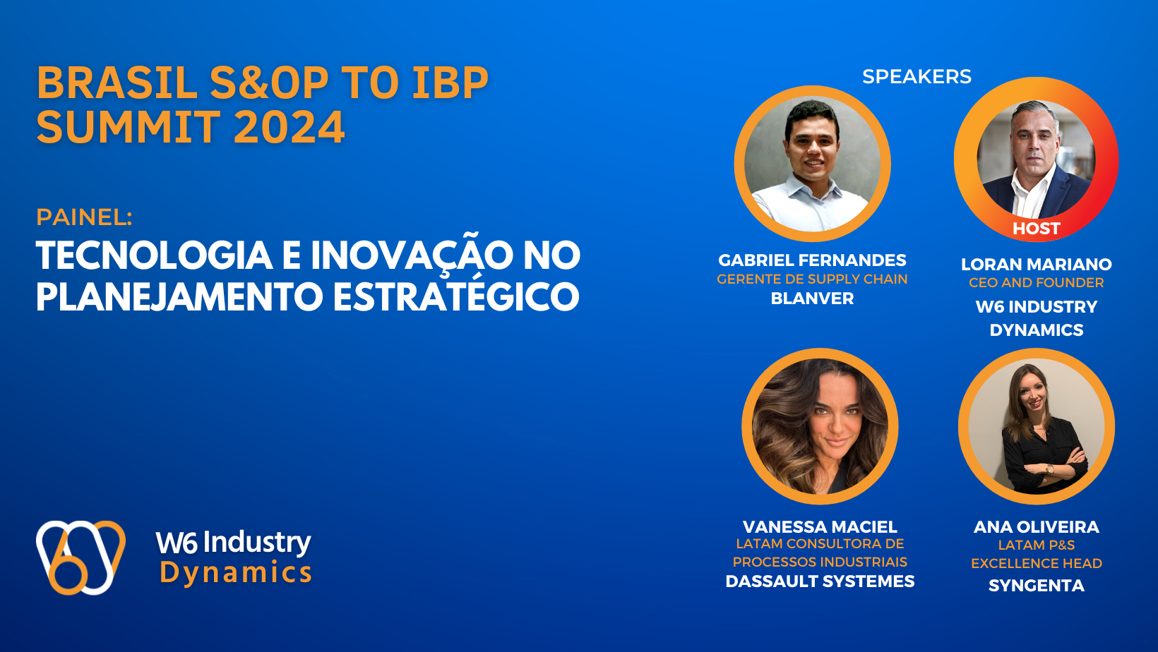 PAINEL  - TECNOLOGIA E INOVAÇÃO NO PLANEJAMENTO ESTRATÉGICO