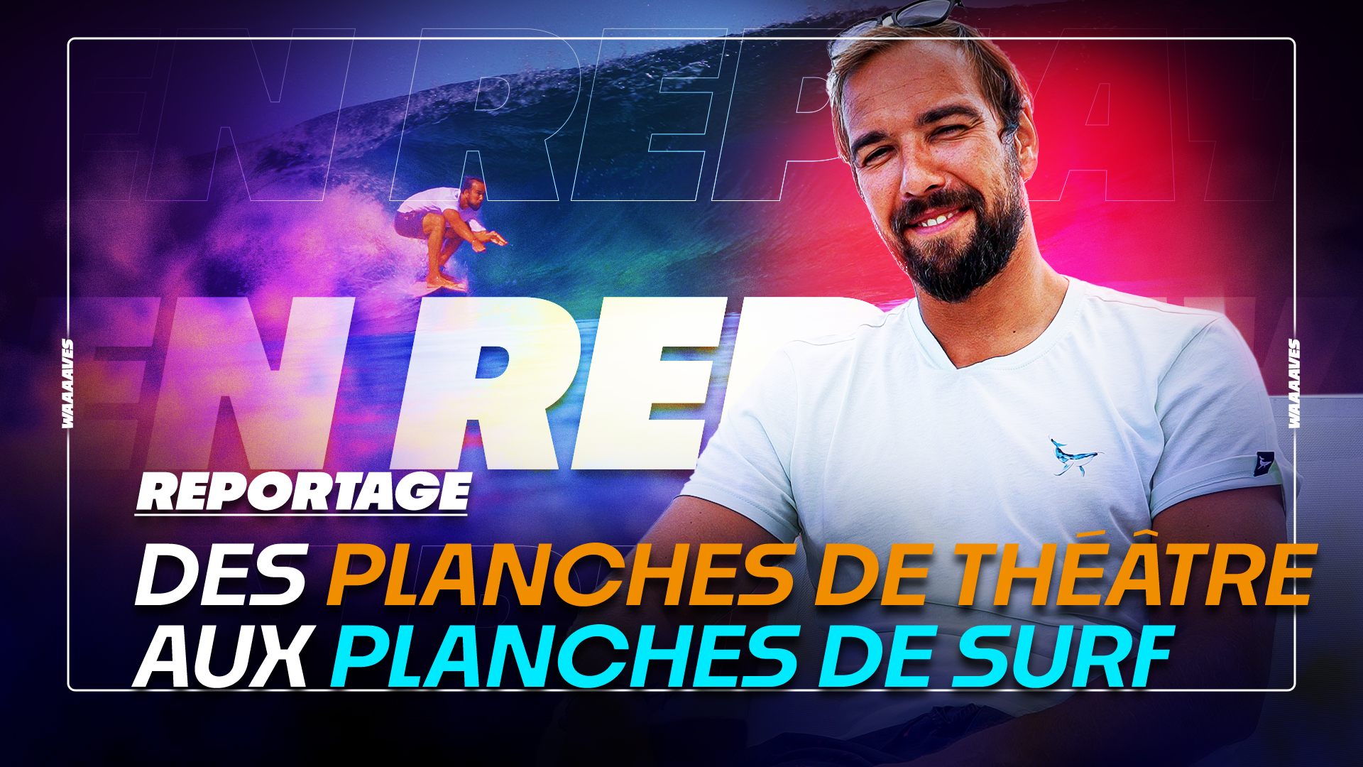 FRANJO - DES PLANCHES DE THEATRE AUX PLANCHES DE SURF