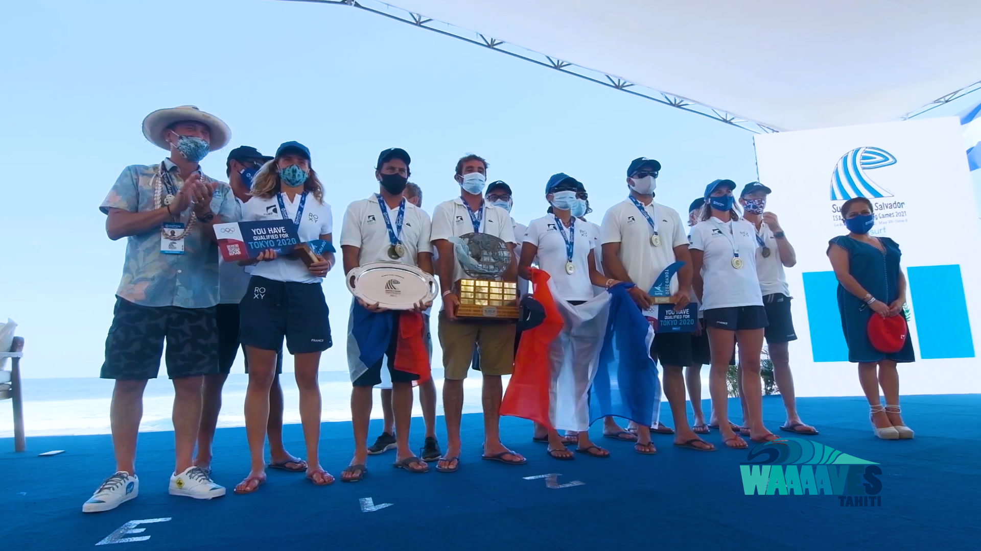 LES TAHITIENS AU CHAMPIONNAT DU MONDE 2021