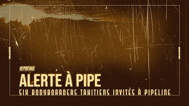 ALERTE À PIPE