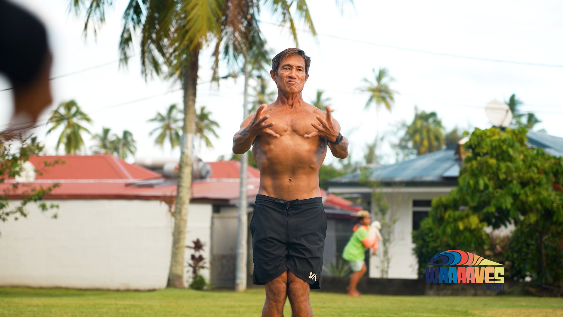 KAHEA HART ET LA FOUNDATION TRAINING Å TAHITI ! 
