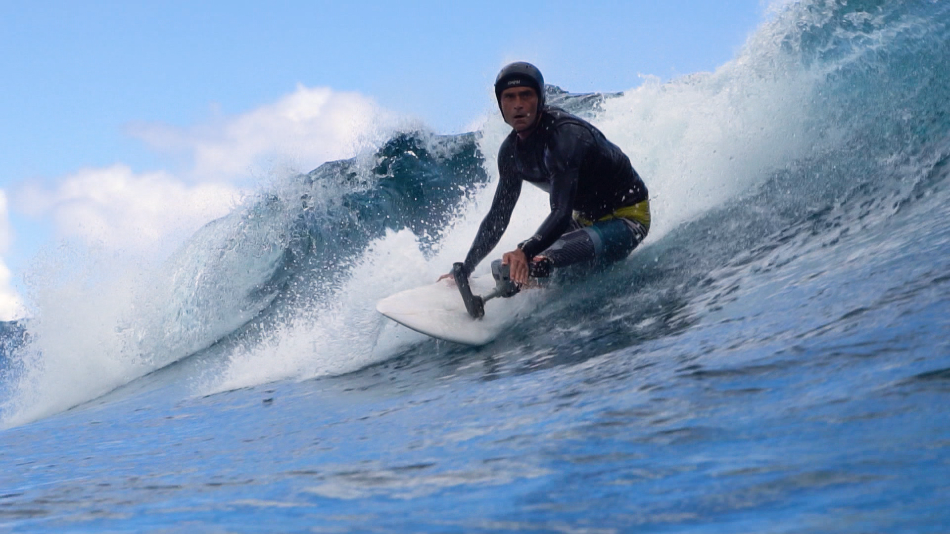 ERIC DARGENT : LE SURF PLUS FORT QUE LE HANDICAP
