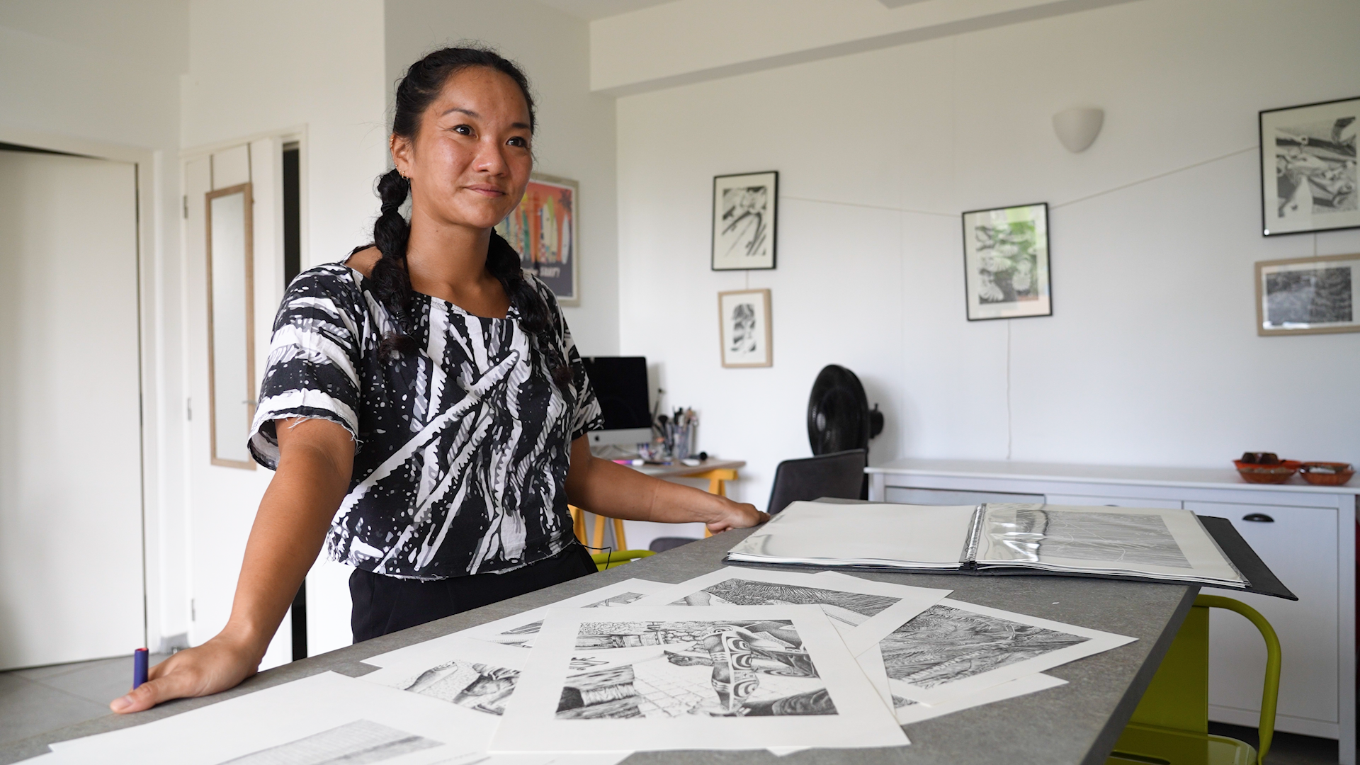 PAULINE MARTIN - SPÉCIALISTE DU POINTILLISME !