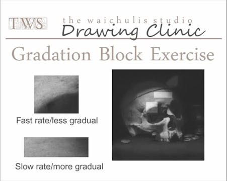 4. Drawing Clinic: First Steps Gradation Block Exercise