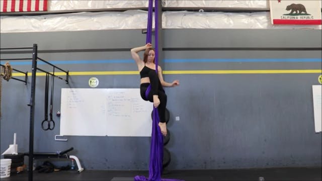 Loop Stag Poses Tricks Aerial Silks Online