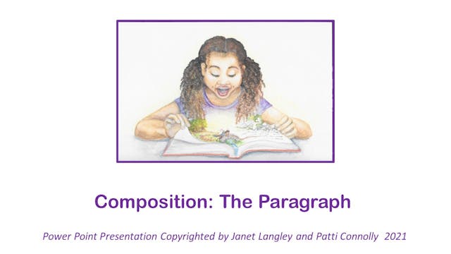 Composition Session 2 - The Paragraph