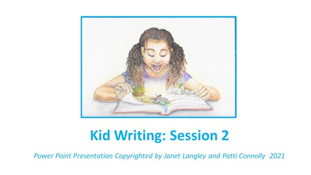 Kid Writing Session 2