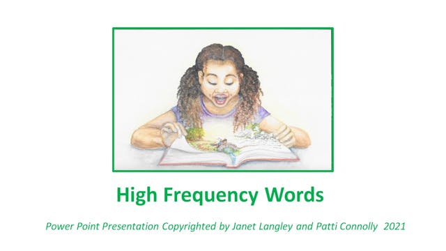 High Frequency Words