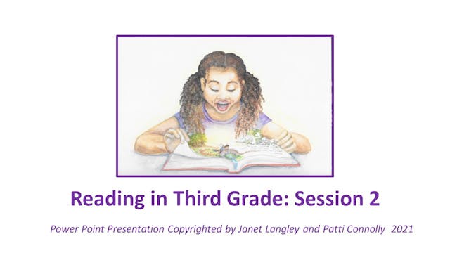 Reading Session 2 Grade 3