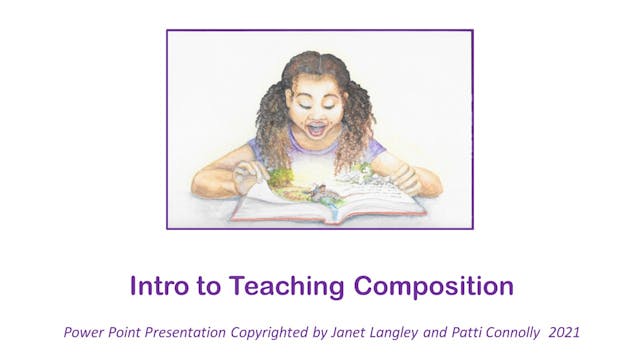 Composition Session 1 - Intro to Teaching Composition